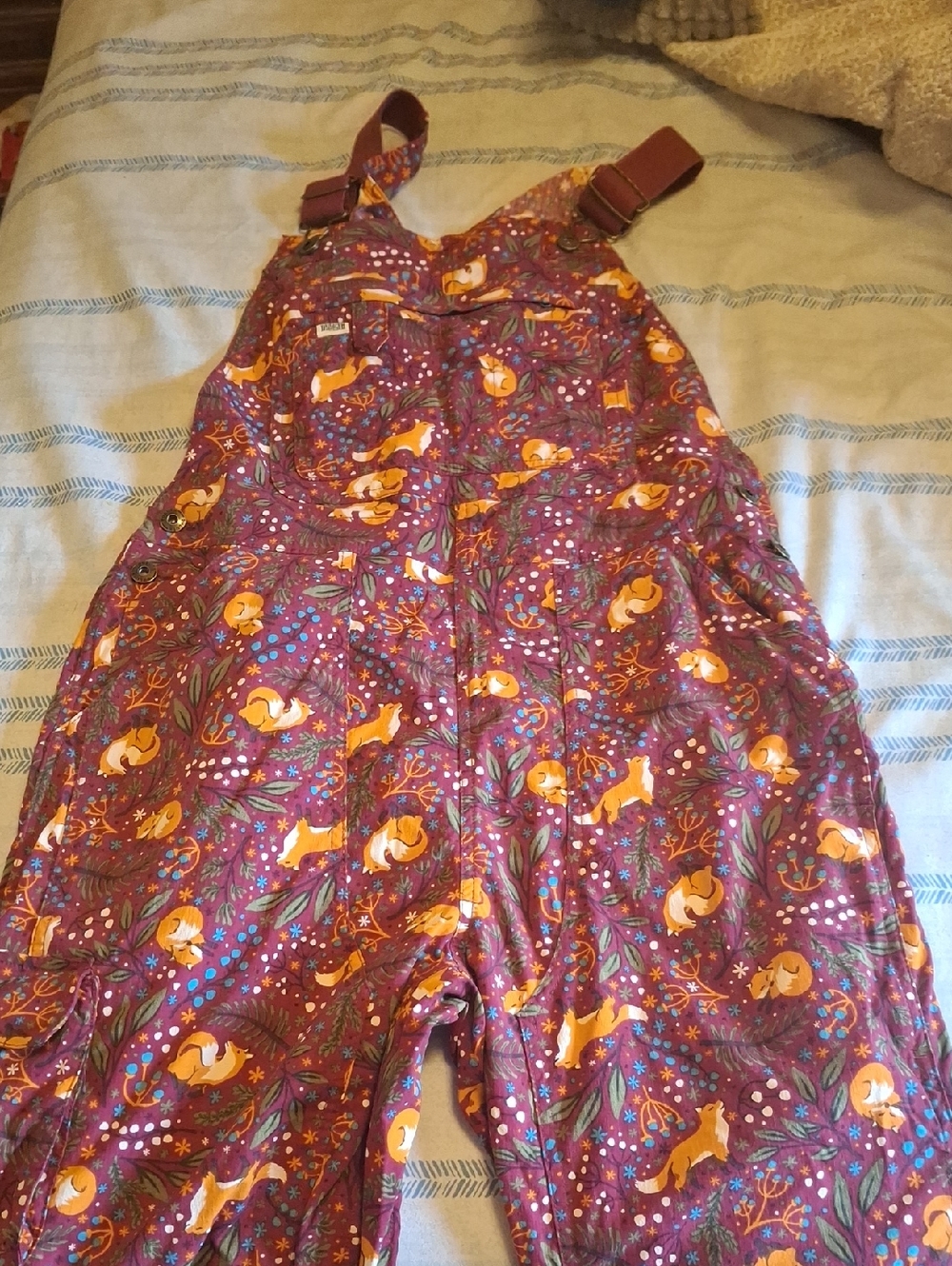 Fox Print Duluth Overalls - Picture 2 of 2